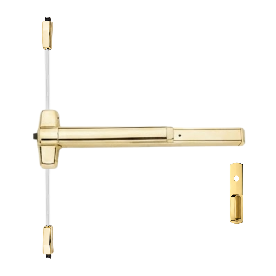 Von Duprin 9857NL/9957NL - Night Latch Surface Three Point Latch Device