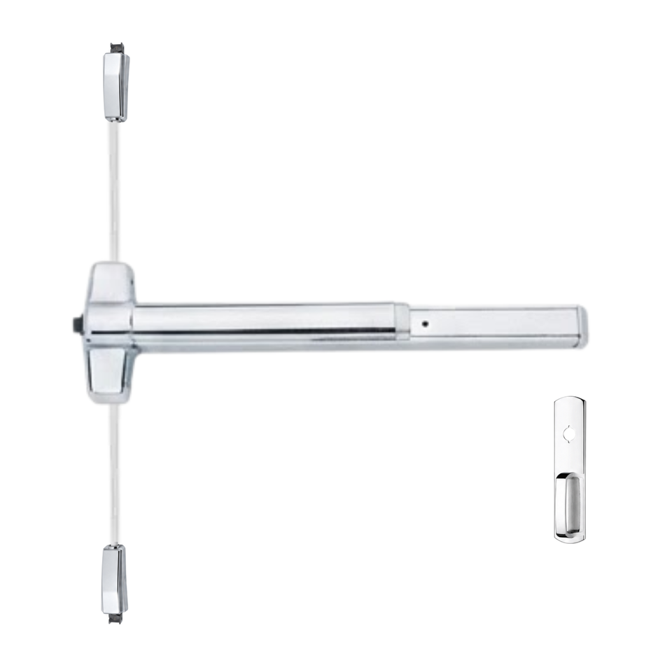 Von Duprin 9857NL/9957NL - Night Latch Surface Three Point Latch Device