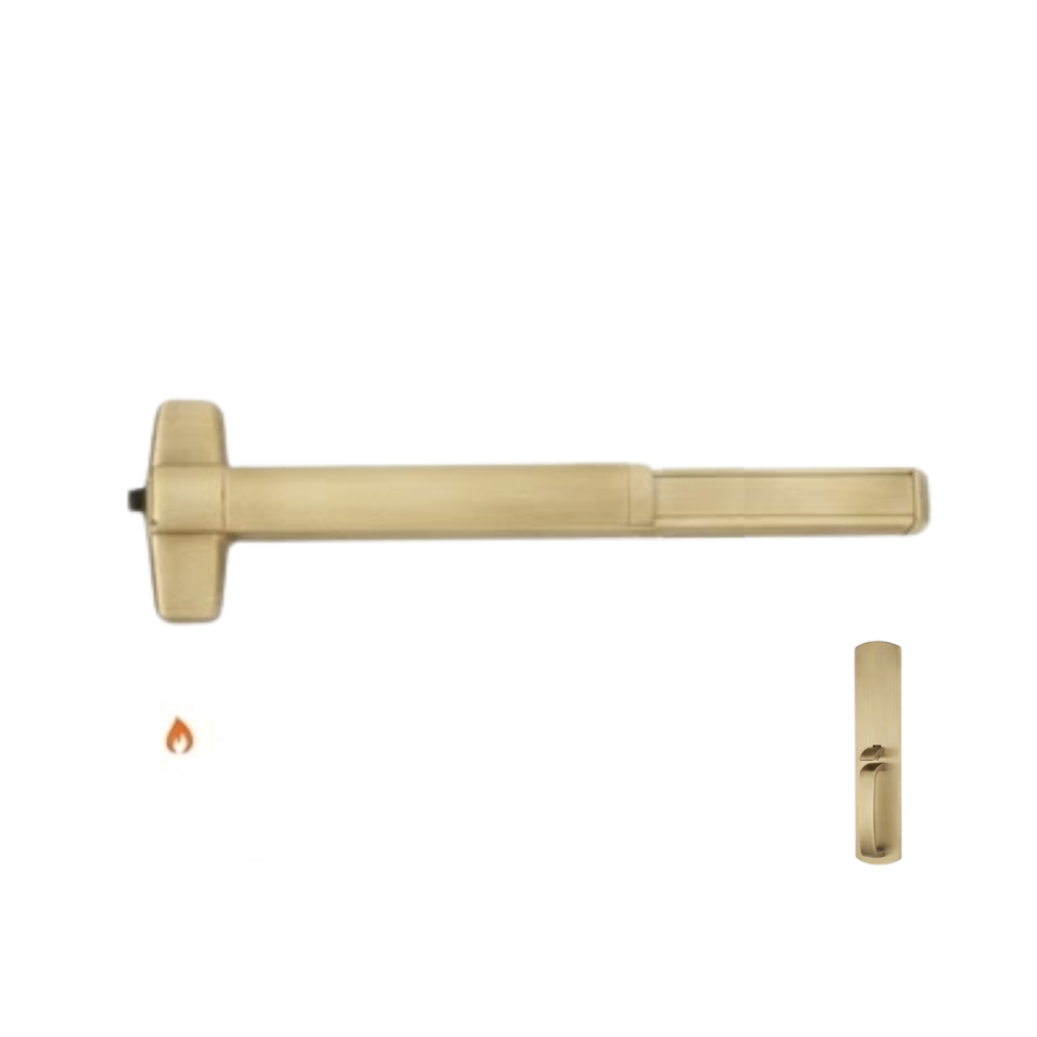 Von Duprin 98TP-F/99TP-F - Thumbpiece, Blank Escutcheon Rim Exit Device - Fire Rated
