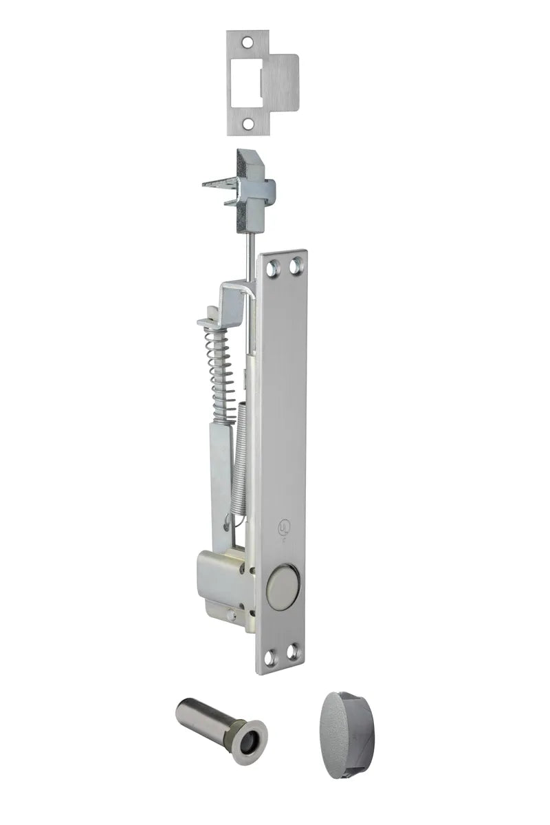 Rockwood 2849 Self Latching Flush Bolt with Bottom Fire