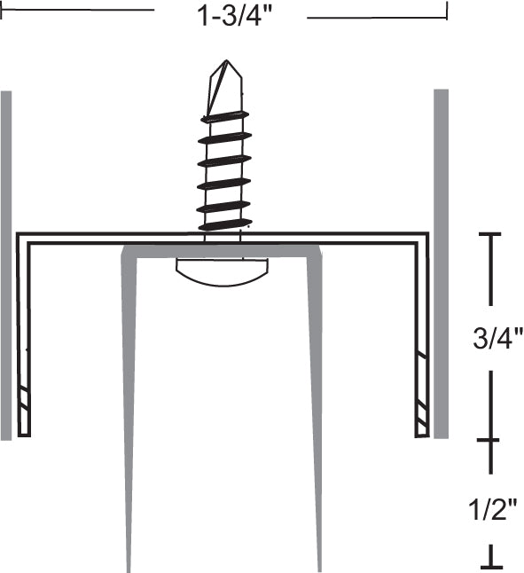 NGP 331 Double Fin Door Shoe
