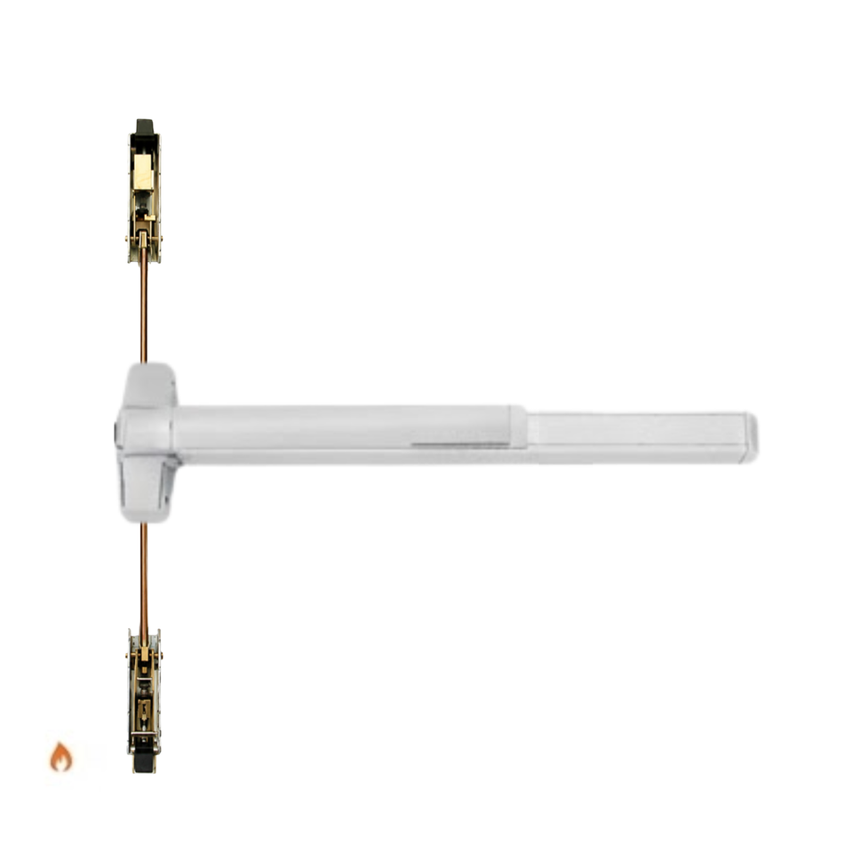 Von Duprin 9847EOF/9947EOF - Exit Only Concealed Vertical Rod Device - Fire Rated