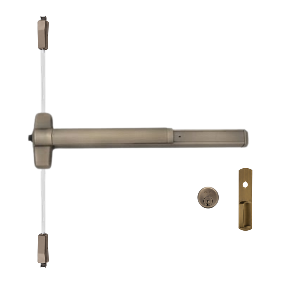 Von Duprin 9857NL-OP/9957NL-OP - Night Latch, Optional Pull Surface Three Point Latch Device