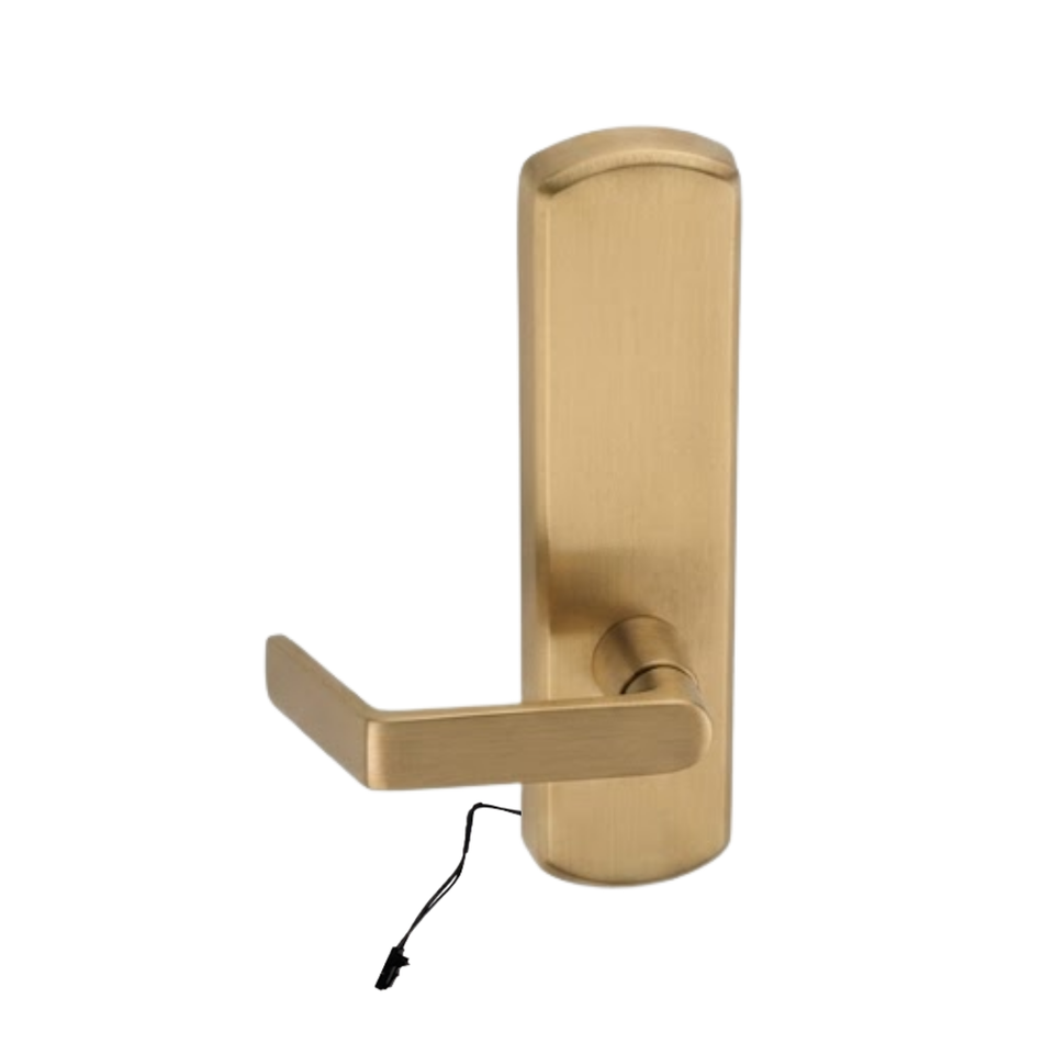 Von Duprin M996L-BE-R/V - Motorized Lever, Blank Escutcheon Trim for Rim, Surface Vertical Rod, Concealed Vertical Rod 98/99 Series Exit Devices