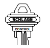 Schlage 35-056 Control Key