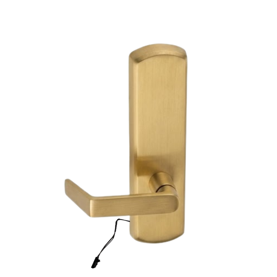Von Duprin M996L-BE-R/V - Motorized Lever, Blank Escutcheon Trim for Rim, Surface Vertical Rod, Concealed Vertical Rod 98/99 Series Exit Devices