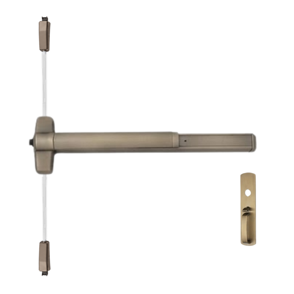 Von Duprin 9857TP/9957TP - Thumbpiece Surface Three Point Latch Device