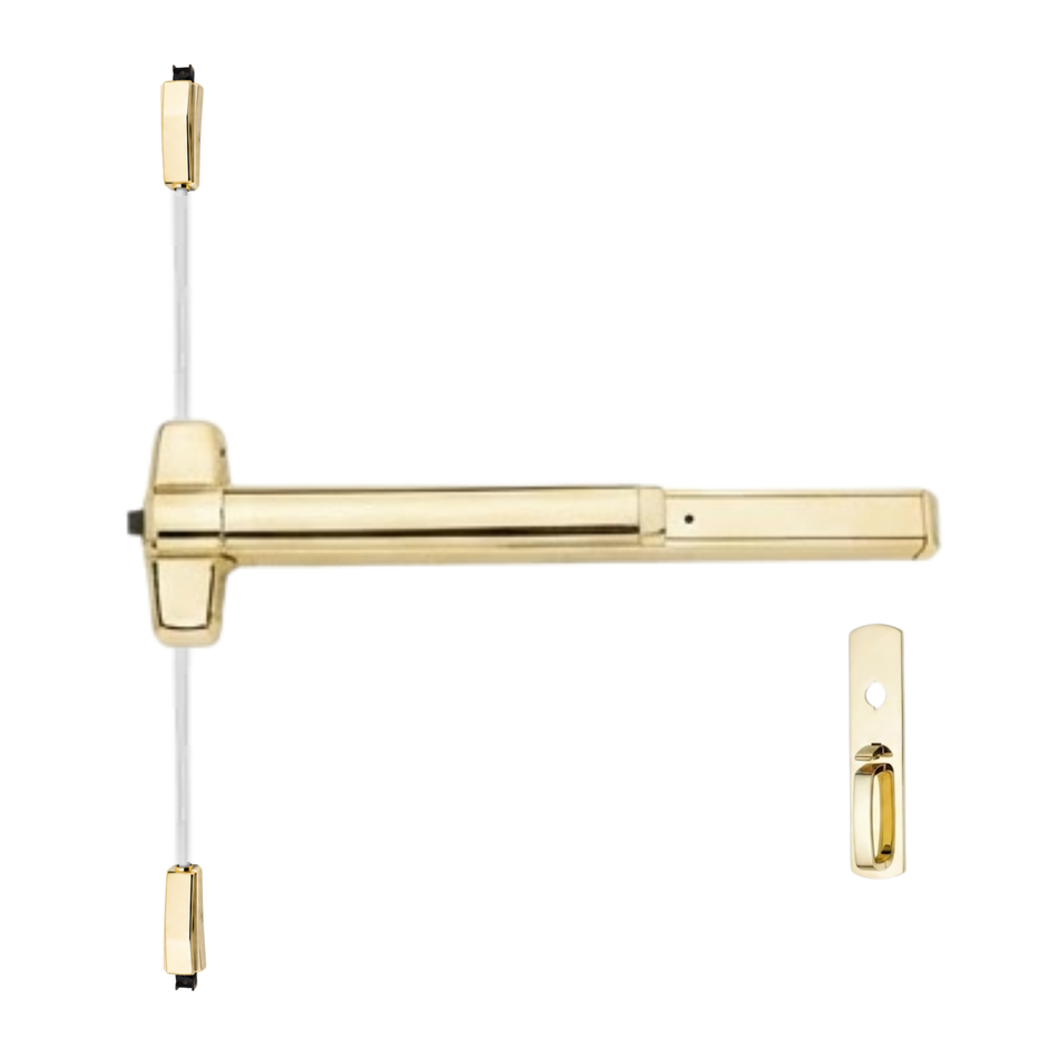 Von Duprin 9857TP/9957TP - Thumbpiece Surface Three Point Latch Device
