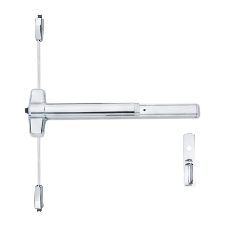 Von Duprin 9857TP/9957TP - Thumbpiece Surface Three Point Latch Device