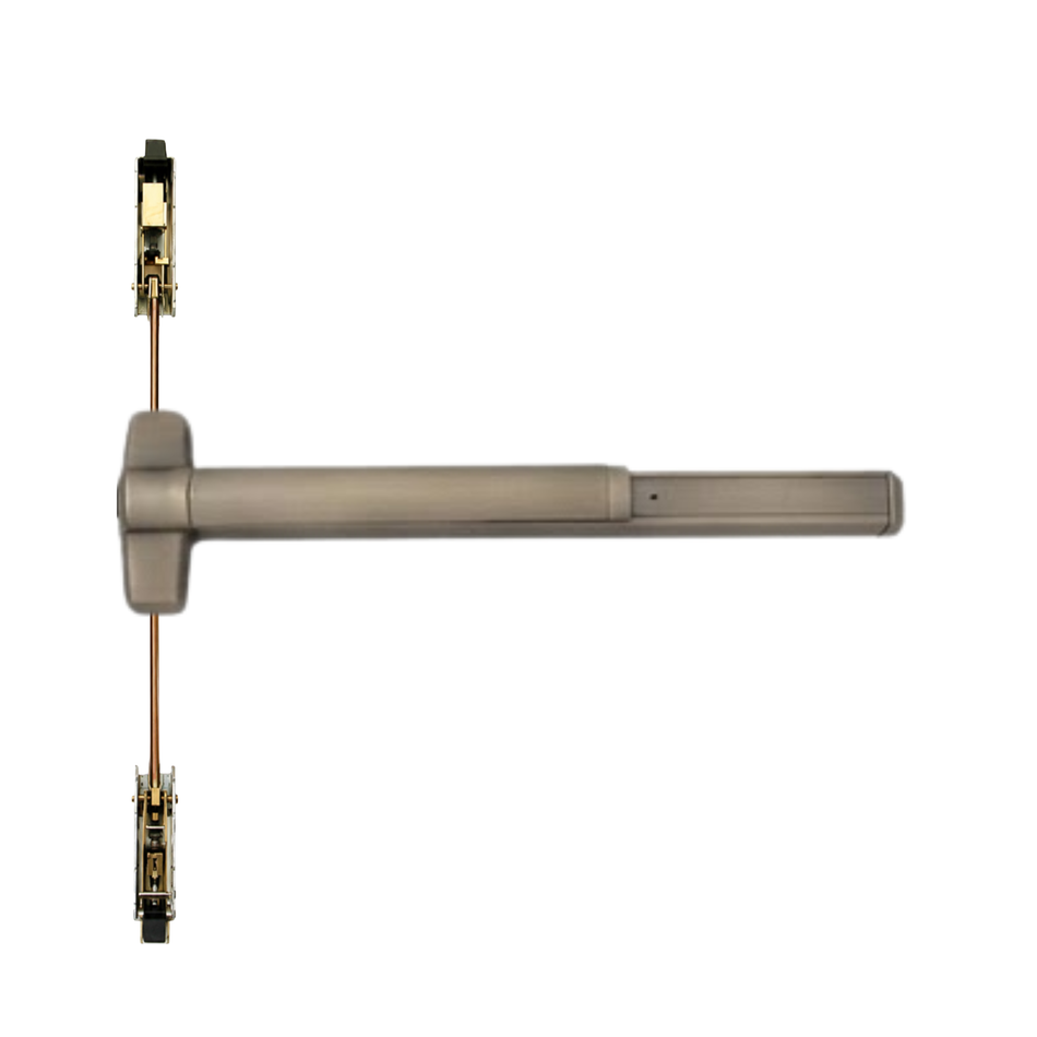 Von Duprin 9847WDC-EO/9947WDC-EO - Exit Only Wood Door Concealed Vertical Rod Device