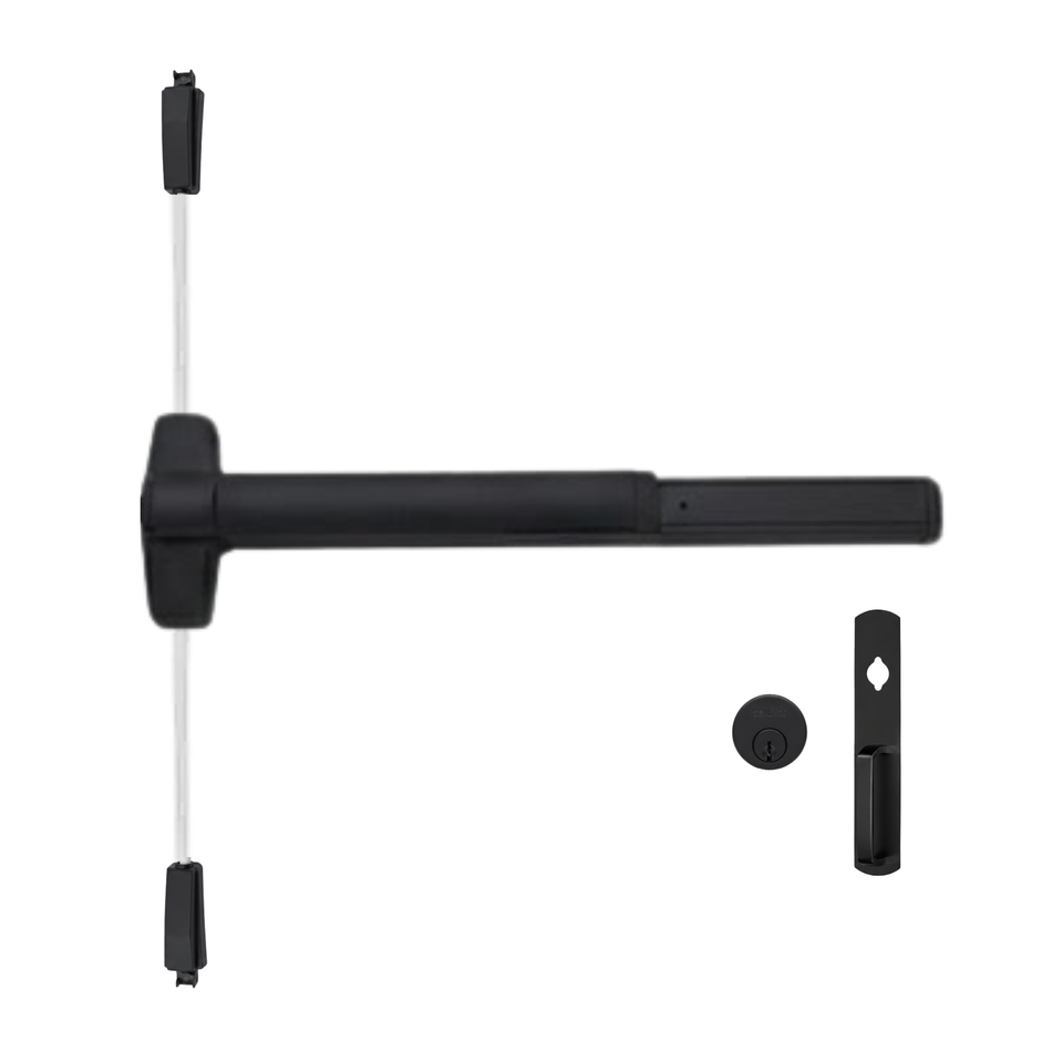 Von Duprin 9827NL-OP/9927NL-OP - Night Latch, Optional Pull Surface Vertical Rod Device