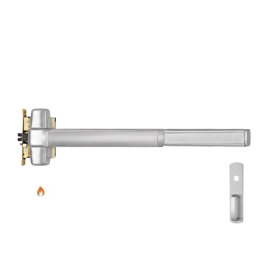 Von Duprin 9875NL-F/9975NL-F - Night Latch Mortise Lock Device - Fire Rated