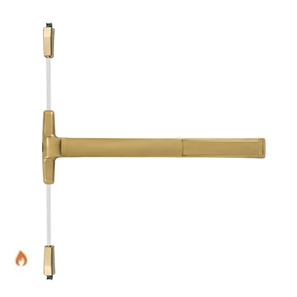 Von Duprin 3327A-EO-F/3527A-EO-F - Exit Only Surface Vertical Rod Device - Fire Rated
