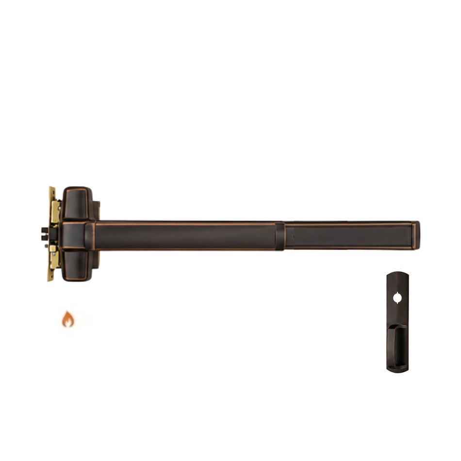 Von Duprin 9875NL-F/9975NL-F - Night Latch Mortise Lock Device - Fire Rated
