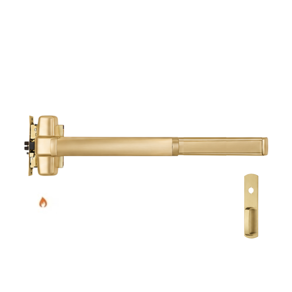 Von Duprin 9875NL-F/9975NL-F - Night Latch Mortise Lock Device - Fire Rated