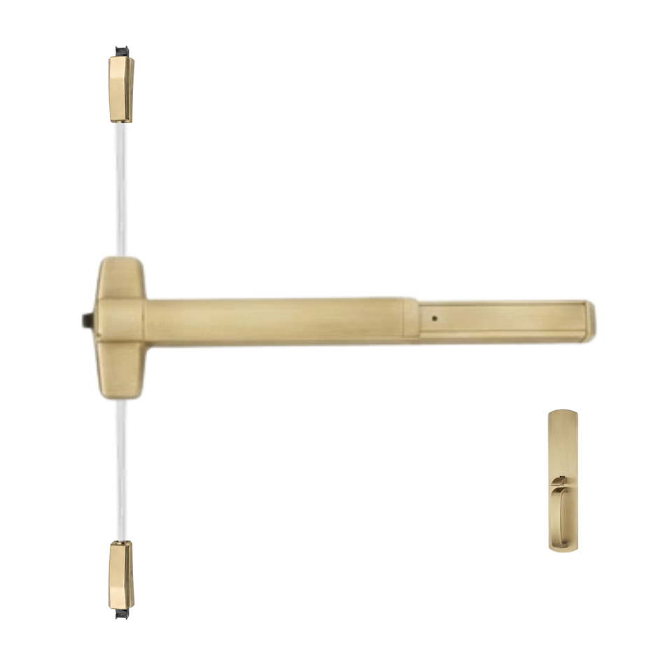 Von Duprin 9857TP-BE/9957TP-BE - Thumbpiece, Blank Escutcheon Surface Three Point Latch Device