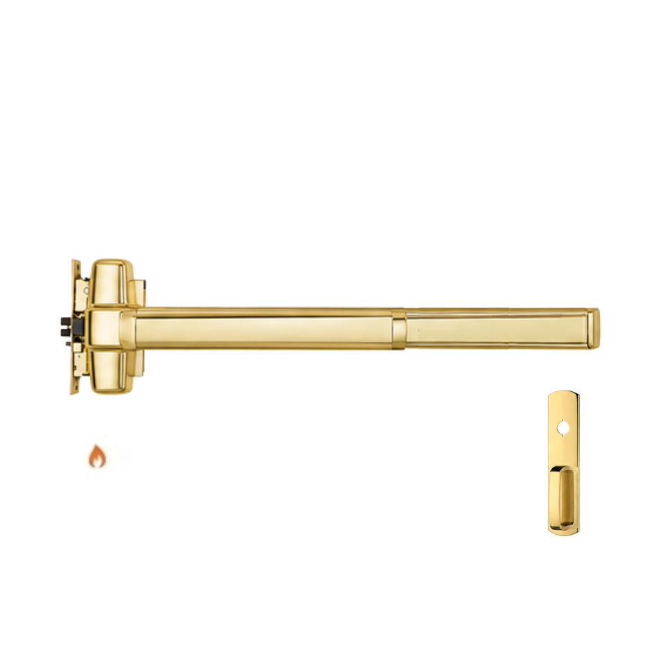 Von Duprin 9875NL-F/9975NL-F - Night Latch Mortise Lock Device - Fire Rated