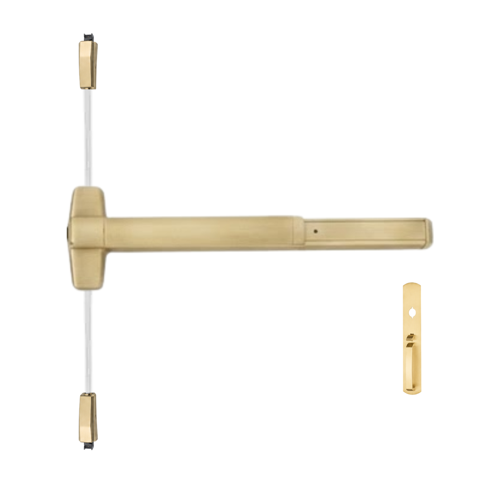 Von Duprin 9827TP/9927TP - Thumbpiece Surface Vertical Rod Device