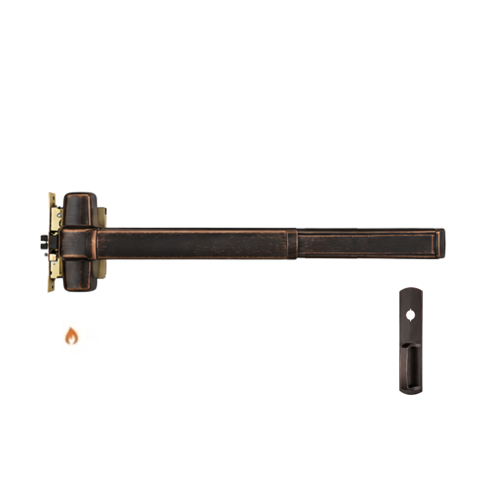 Von Duprin 9875NL-F/9975NL-F - Night Latch Mortise Lock Device - Fire Rated