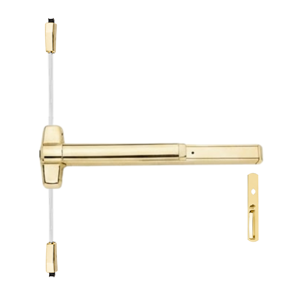 Von Duprin 9827TP/9927TP - Thumbpiece Surface Vertical Rod Device