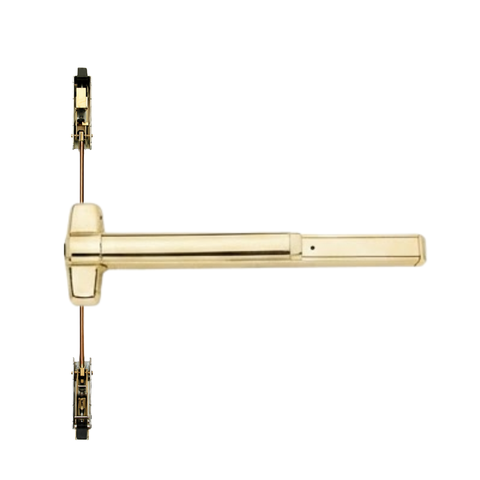 Von Duprin 9847WDC-EO/9947WDC-EO - Exit Only Wood Door Concealed Vertical Rod Device