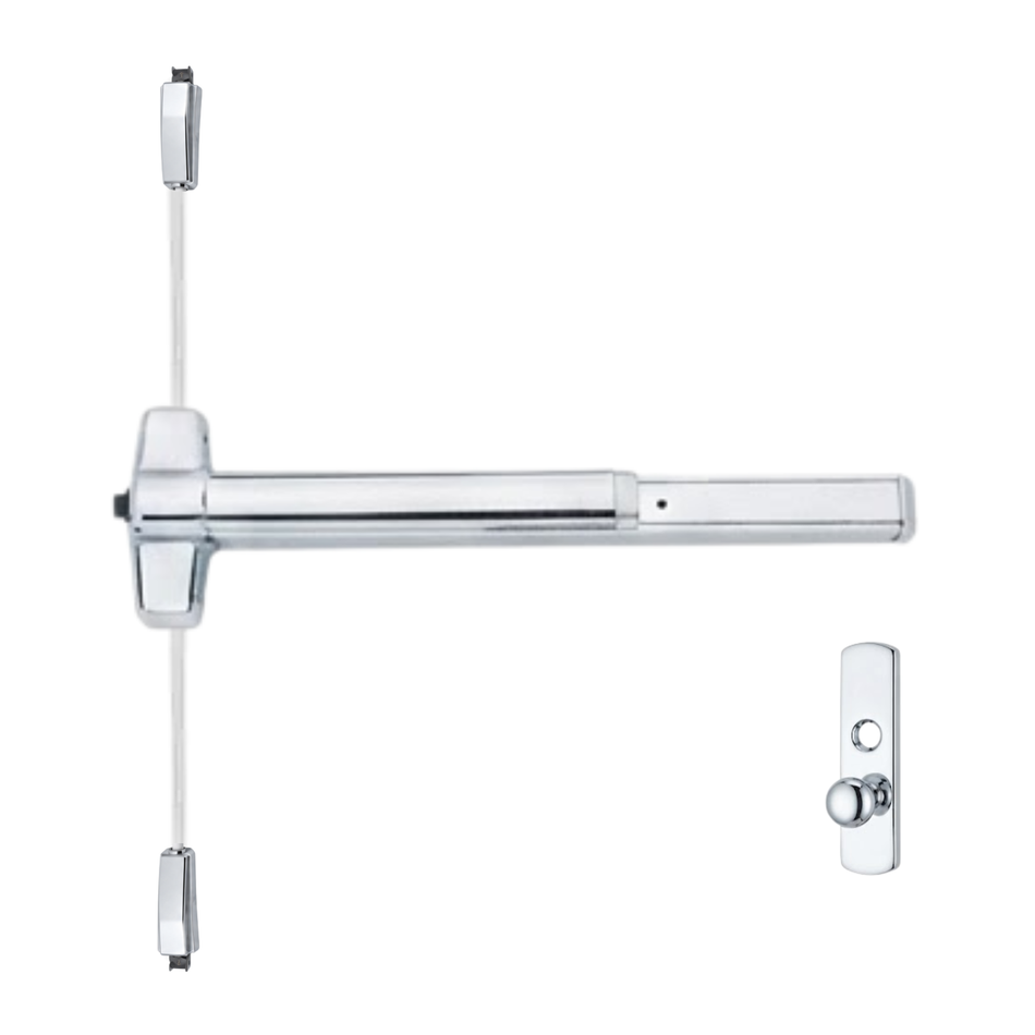 Von Duprin 9857K/9957K - Knob Surface Three Point Latch Device