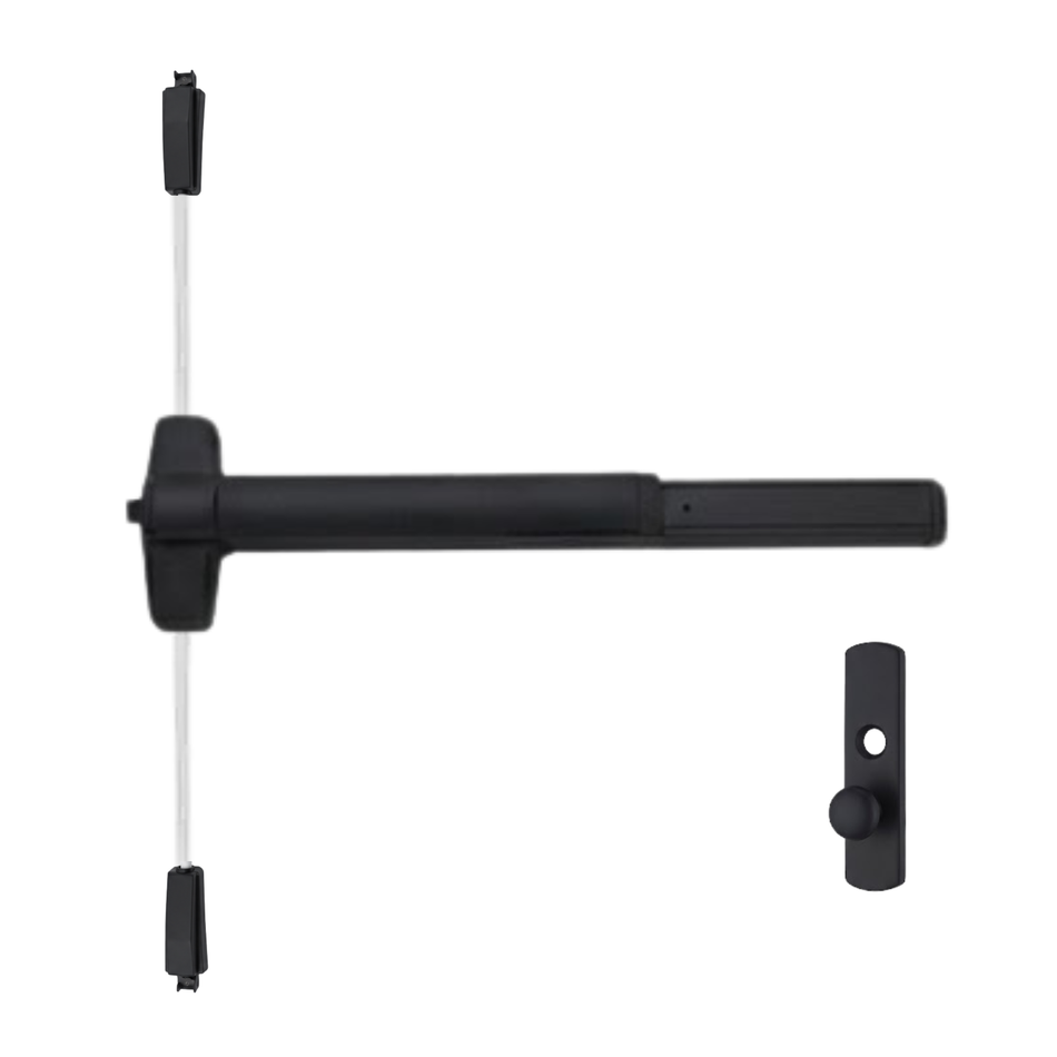 Von Duprin 9857K/9957K - Knob Surface Three Point Latch Device