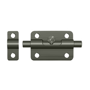 Deltana 3BB 3" Solid Brass Barrel Bolt with Matching Screws