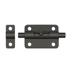 Deltana 3BB 3" Solid Brass Barrel Bolt with Matching Screws