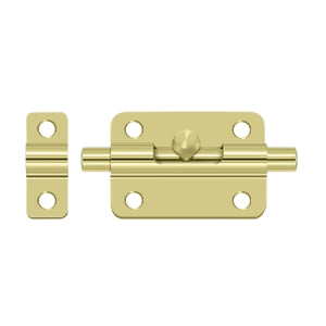 Deltana 3BB 3" Solid Brass Barrel Bolt with Matching Screws