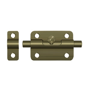 Deltana 3BB 3" Solid Brass Barrel Bolt with Matching Screws
