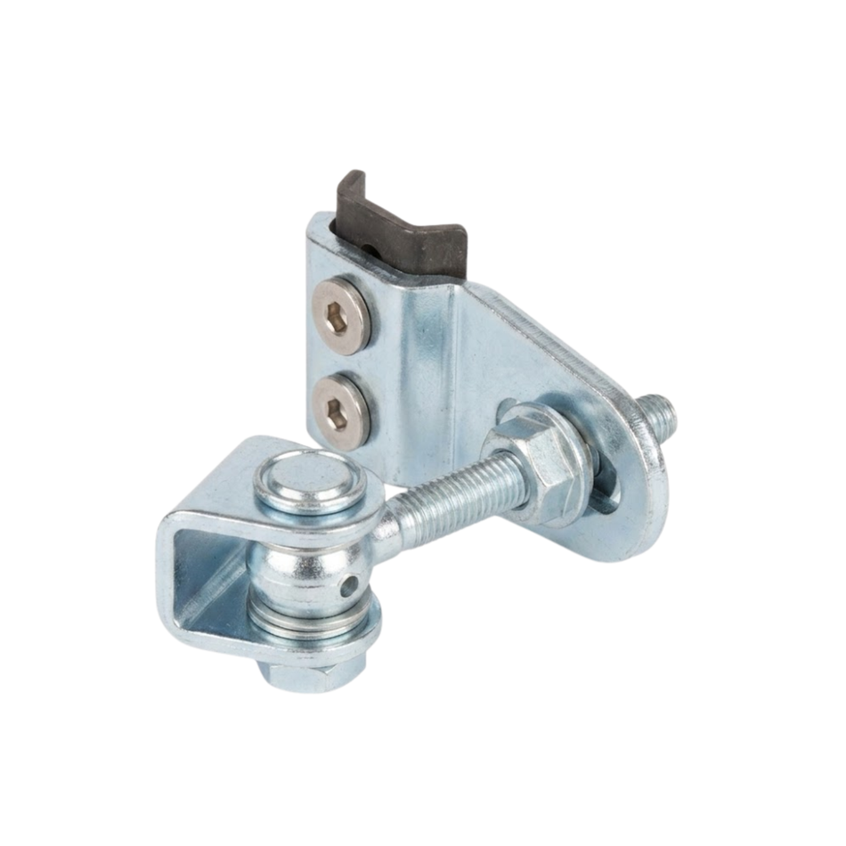 Locinox GBMU4DSHIELD - 4-way adjustable vandal-proof 180° hinge - U-shaped ear plate and gate claw