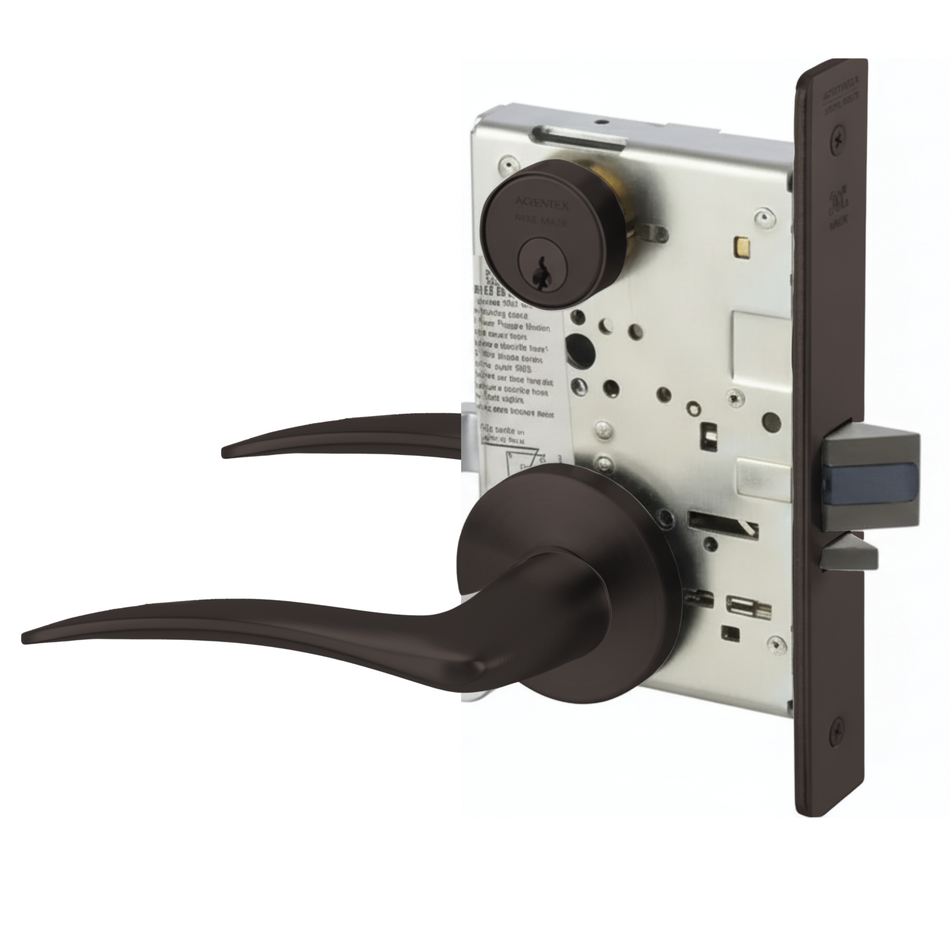 Accentra 8866FL Passage Lock with Indicator Mortise Lock