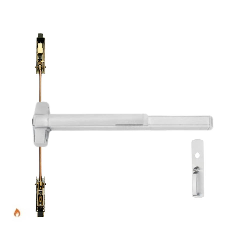 Von Duprin 9847TPF/9947TPF - Thumbpiece Concealed Vertical Rod Device - Fire Rated