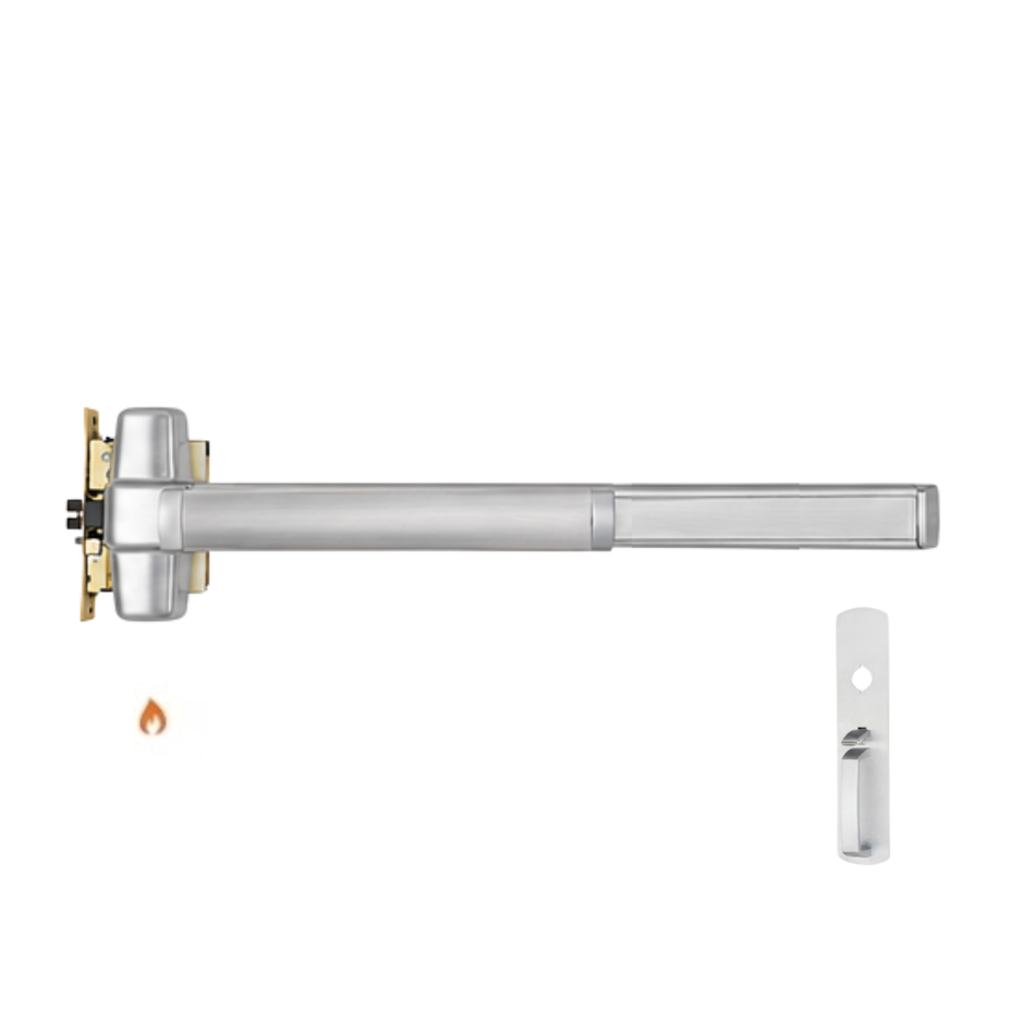 Von Duprin 9875TP-F/9975TP-F - Thumbpiece Mortise Lock Device - Fire Rated