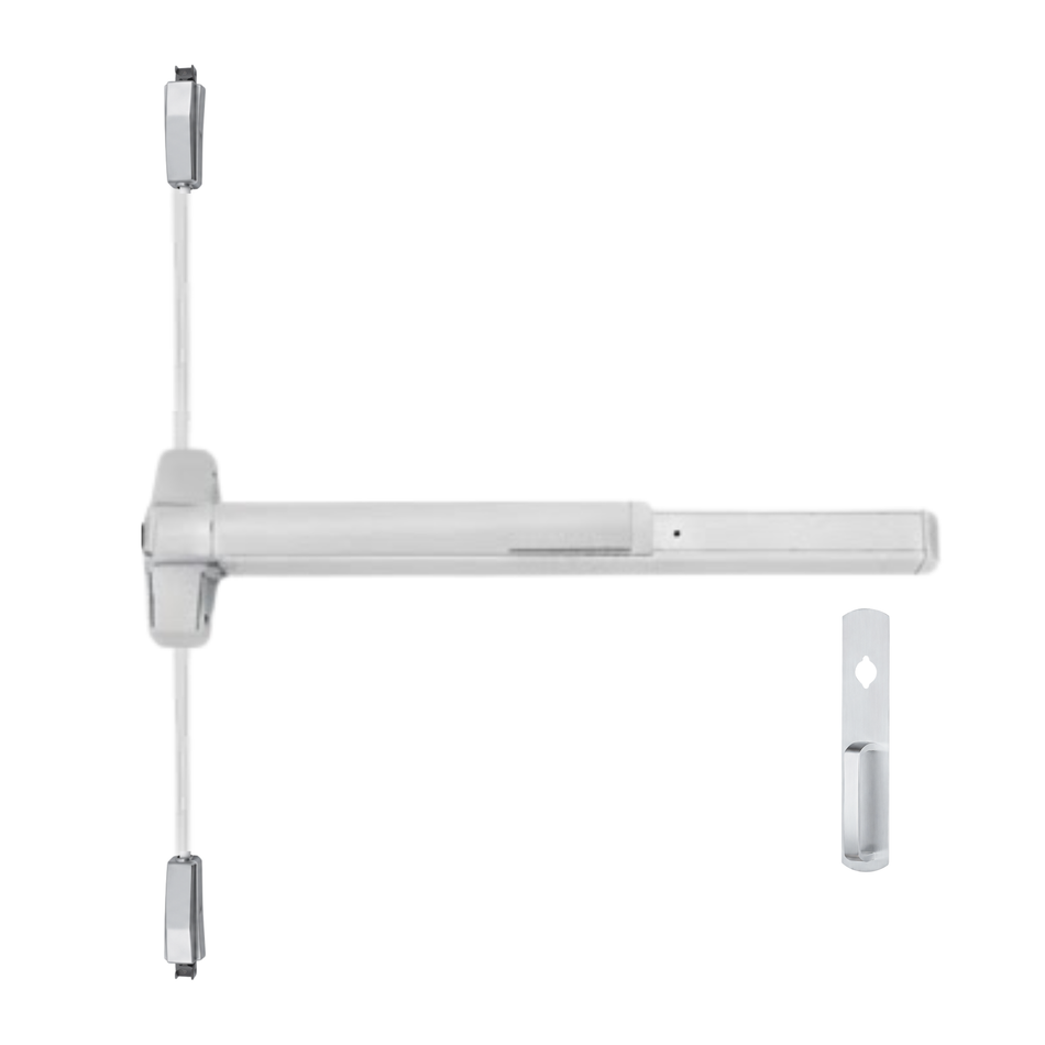 Von Duprin 9827NL/9927NL - Night Latch Surface Vertical Rod Device
