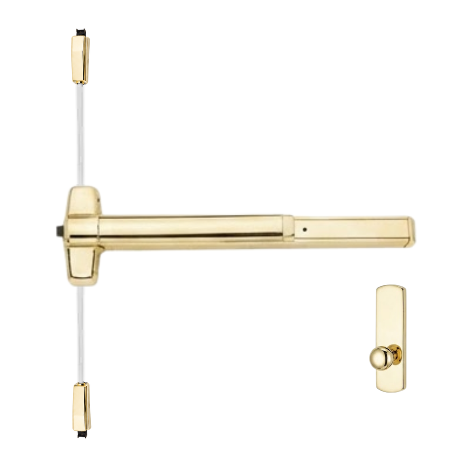 Von Duprin 9857K-BE/9957K-BE - Knob,Blank Escutcheon Surface Three Point Latch Device