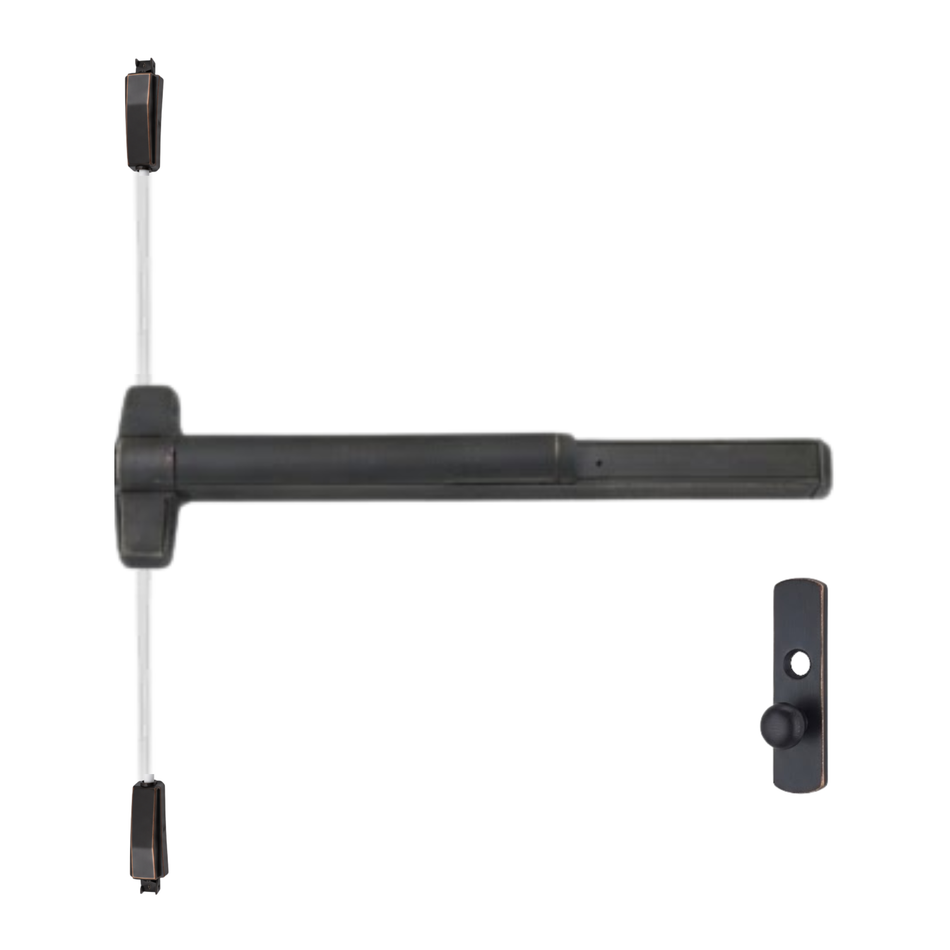 Von Duprin 9827K-NL/9927K-NL - Knob,Night Latch Surface Vertical Rod Device