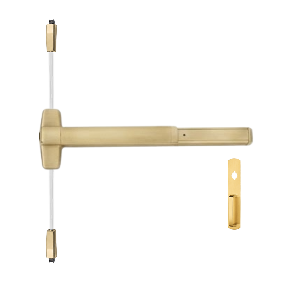 Von Duprin 9827NL/9927NL - Night Latch Surface Vertical Rod Device
