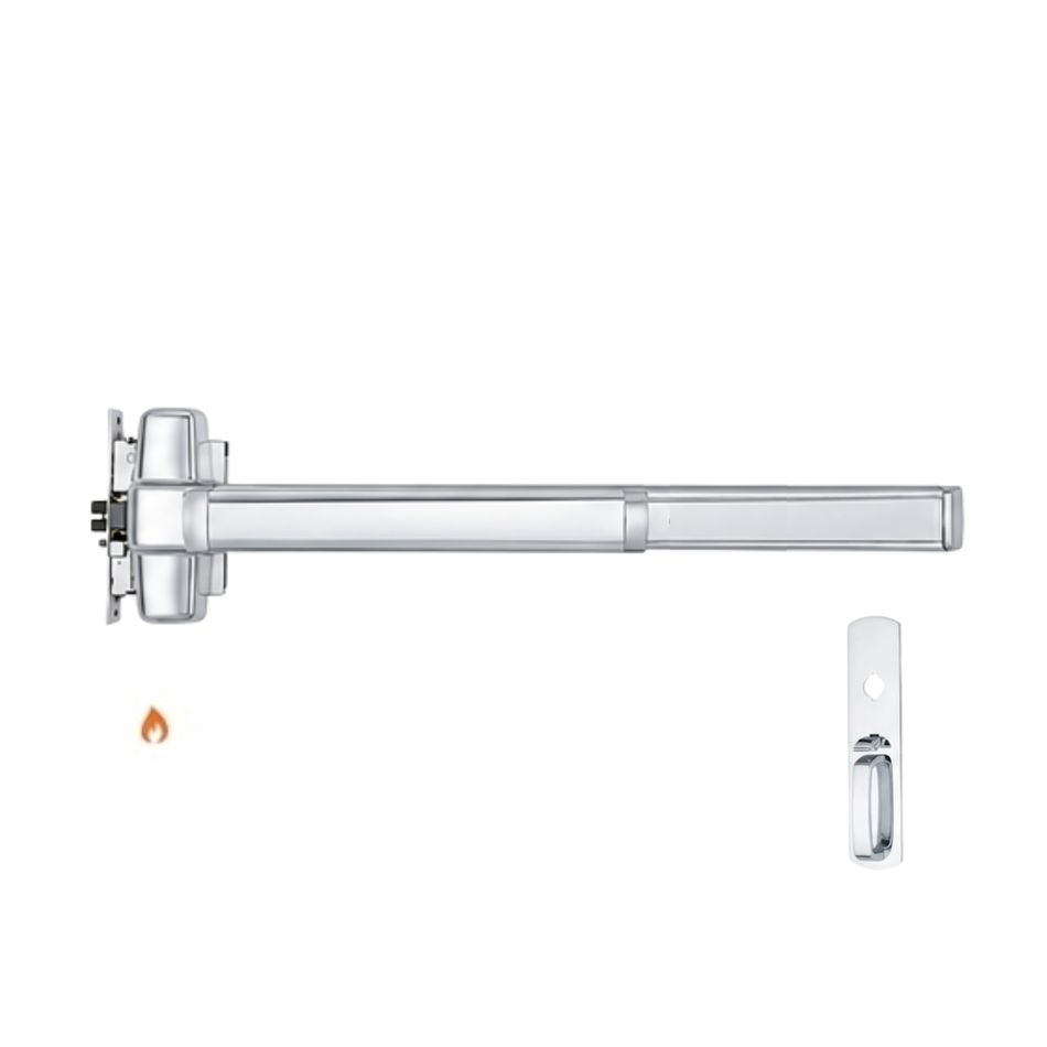 Von Duprin 9875TP-F/9975TP-F - Thumbpiece Mortise Lock Device - Fire Rated