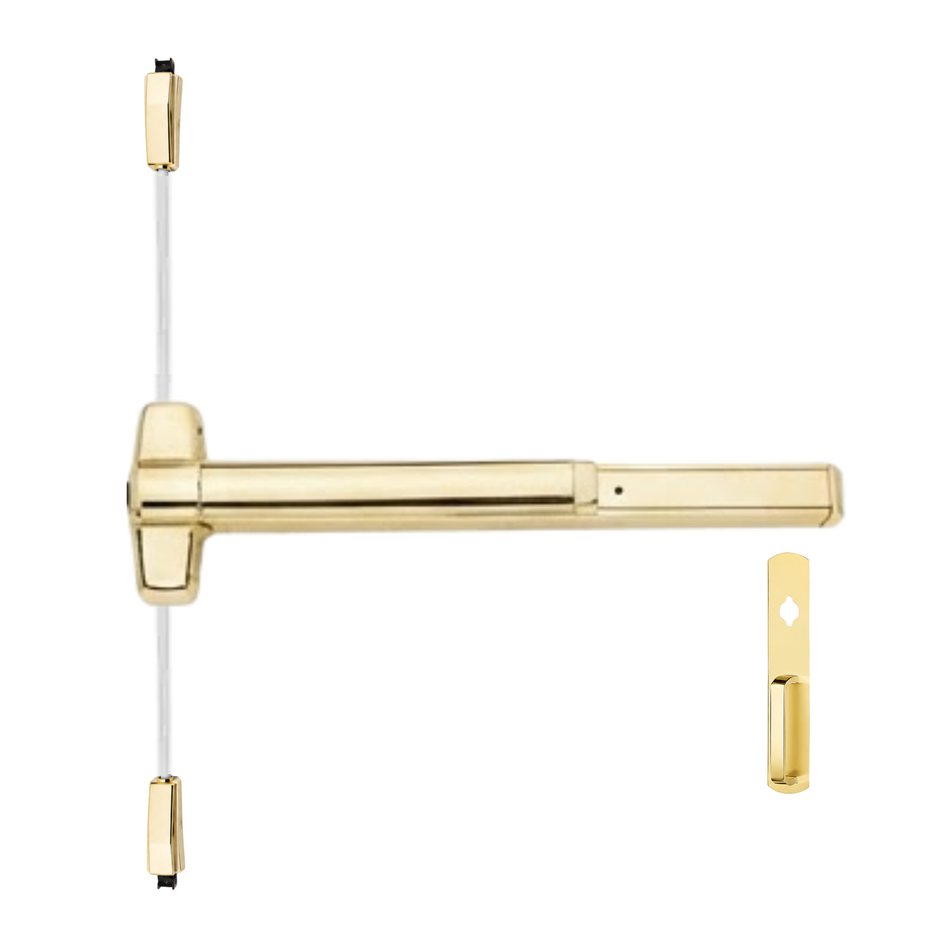 Von Duprin 9827NL/9927NL - Night Latch Surface Vertical Rod Device