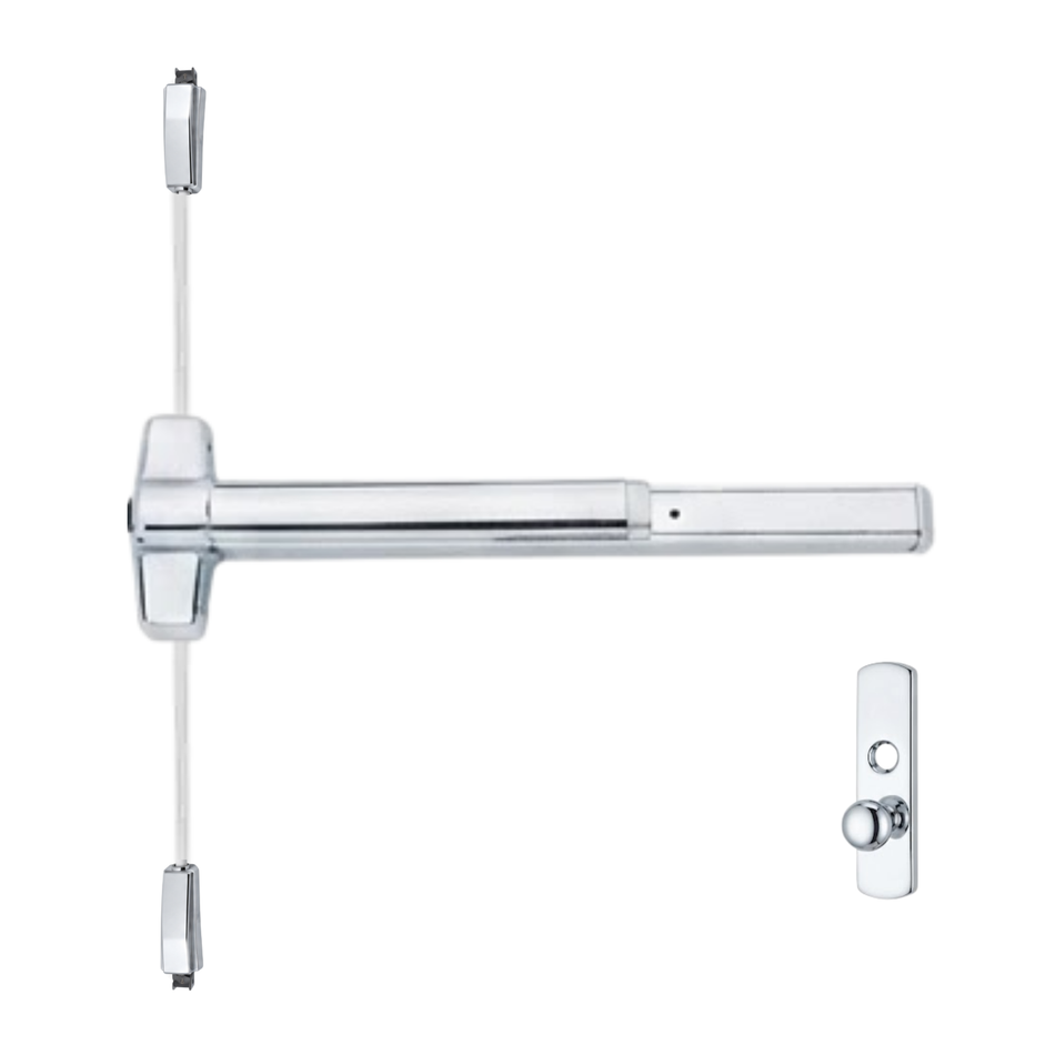 Von Duprin 9827K-NL/9927K-NL - Knob,Night Latch Surface Vertical Rod Device