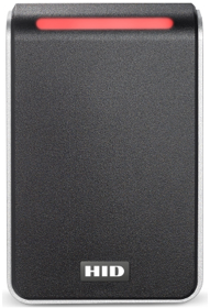 HID 40NKS-00-000000 Single Gang, Signo Reader, Standard Profile/Credential, Pigtail, 125khz, 13.56 MHz, 2.4 GHz, OSDP, Prox, Bluetooth, Black Body, Silver Trim