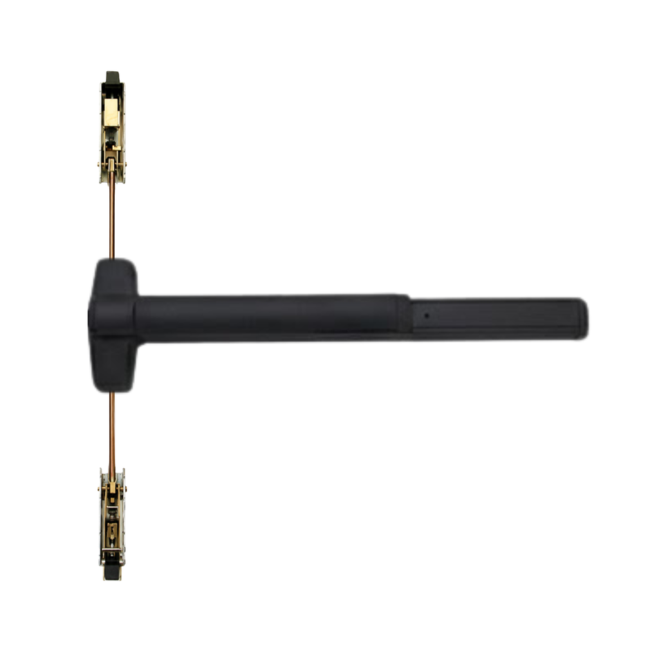 Von Duprin 9847WDC-EO/9947WDC-EO - Exit Only Wood Door Concealed Vertical Rod Device