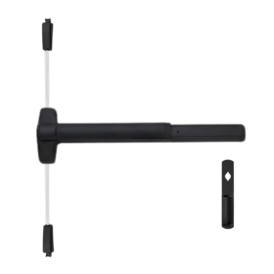 Von Duprin 9827NL/9927NL - Night Latch Surface Vertical Rod Device