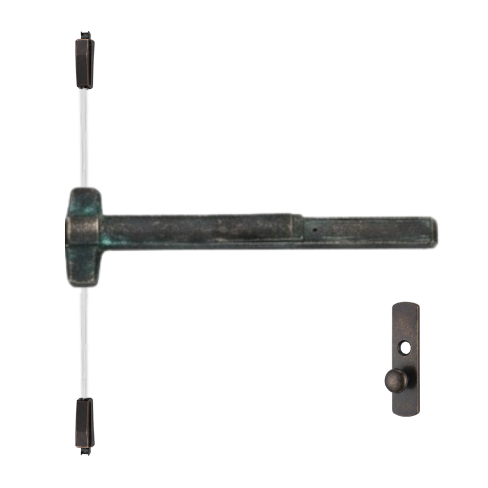 Von Duprin 9827K/9927K - Knob Surface Vertical Rod Device