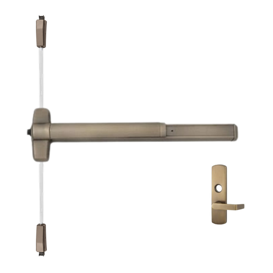 Von Duprin 9857L/9957L - Lever Surface Three Point Latch Device
