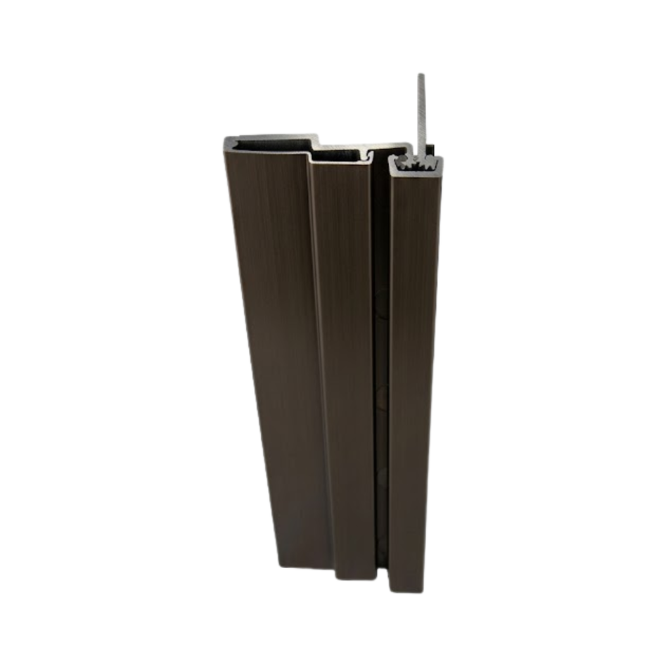 ABH A550HD Aluminum Continuous Gear Hinges Half Surface