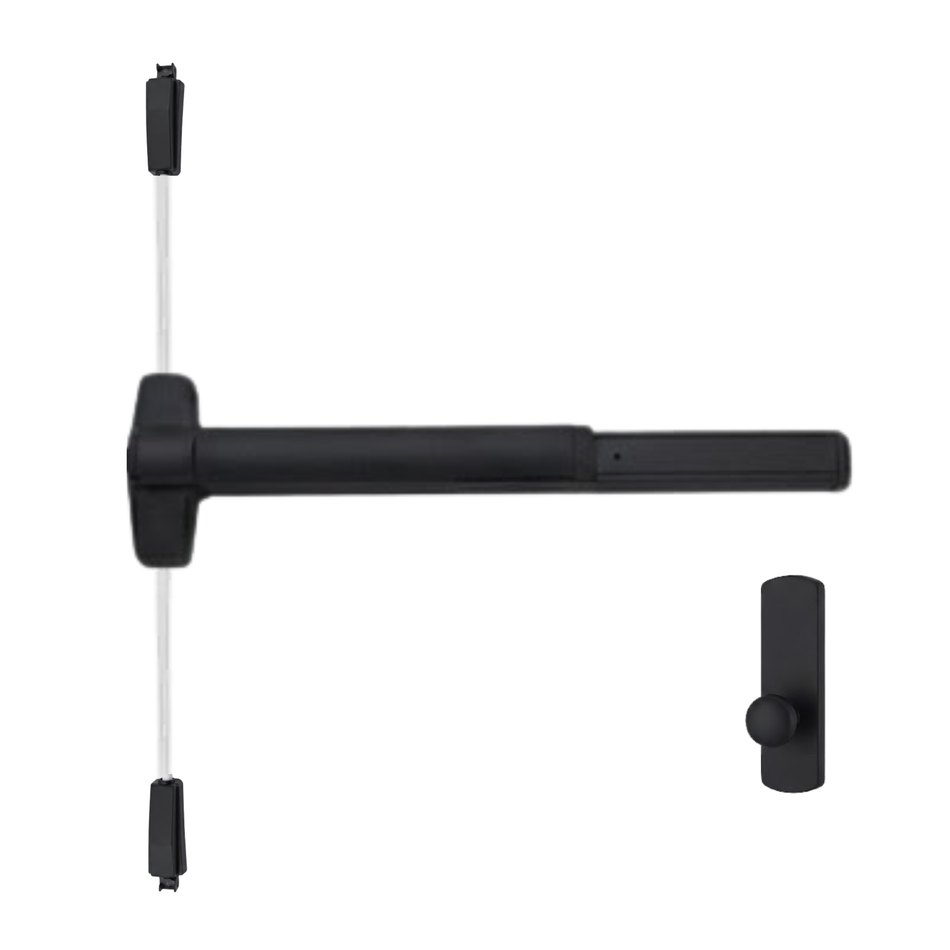 Von Duprin 9827K-BE/9927K-BE - Knob,Blank Escutcheon Surface Vertical Rod Device