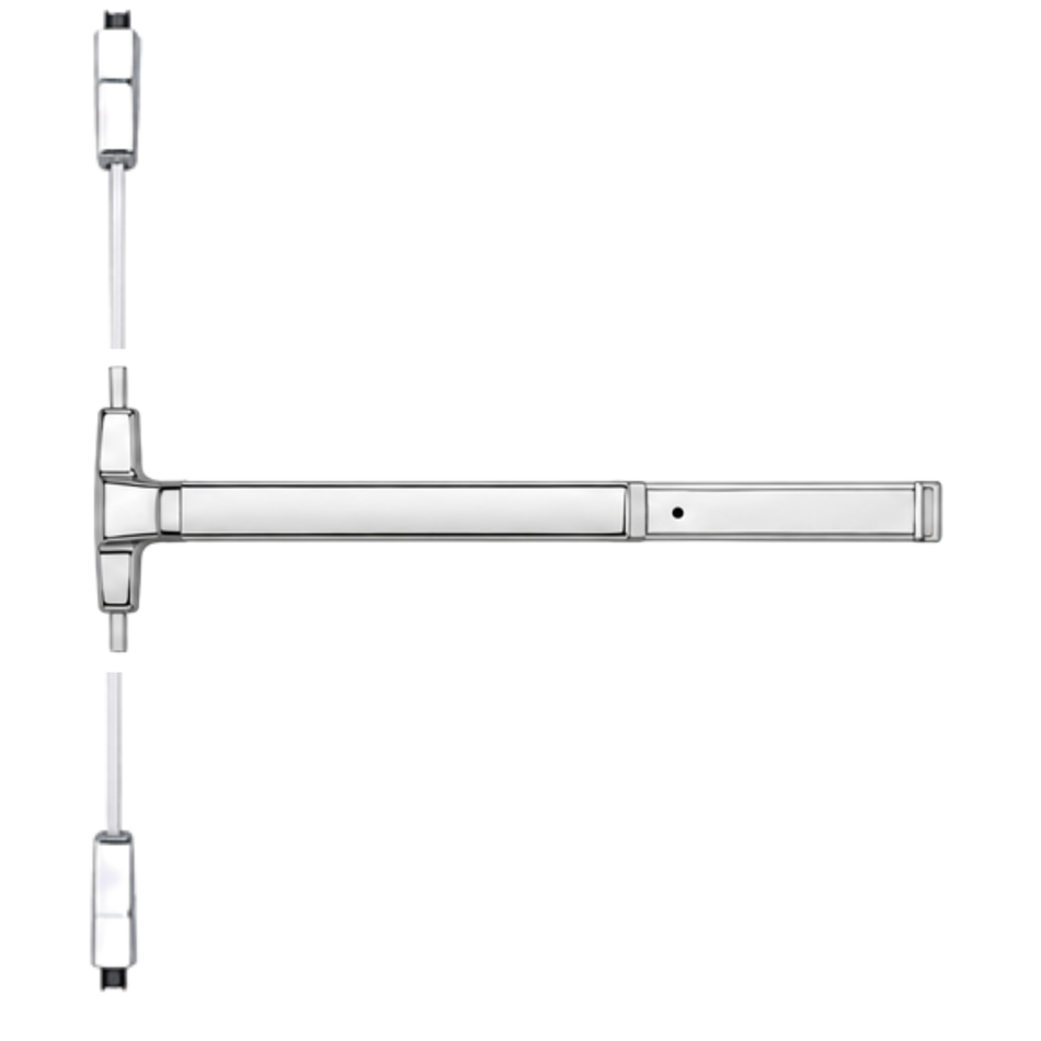 Von Duprin 3327A-EO/3527A-EO - Exit Only Surface Vertical Rod Device
